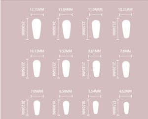 24 Uds. <span class=keywords><strong>Uñas</strong></span> postizas <span class=keywords><strong>con</strong></span> forma de Ballet de longitud media <span class=keywords><strong>con</strong></span> diseño de <span class=keywords><strong>flores</strong></span> coloridas decoración brillo cubierta completa <span class=keywords><strong>uñas</strong></span> para mujeres - Product Image 6