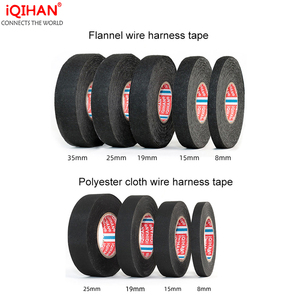 Ruban en tissu velours haute température, résistant à l'usure, réduction du bruit, protection des câbles de <span class=keywords><strong>voiture</strong></span>, ruban de cerclage, ruban de faisceau de câblage - Product Image 2