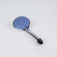 Waymay Douchette à main 2-en-1 et fonction de lavement anal, finition chromée moderne, en plastique, installation facile pour salle de bain