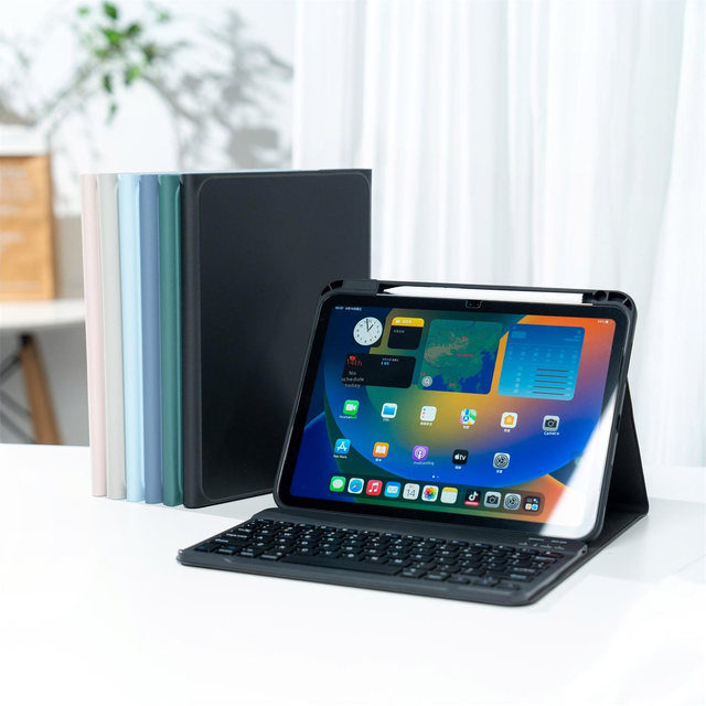 360° Rotate Keyboard Case for Ipad10/11 Air 6 Air 7 Cover with Pencil Holder Magnetic Keyboard Cover for Ipad Pro 11