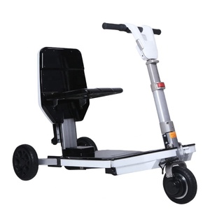 Hot Selling Luggage Remote Trunk Folding Three-wheel Electric Tricycle Mobility Scooter for <b>Disabled</b>,Could Carry on the Plane - Product Image 1