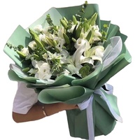 Imperméable Fleuriste Fleurs Fraîches Bouquets Tissu Papier D'emballage Multi Couleurs Cadeaux Emballage Fleur