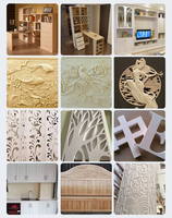 Contreplaqué gravure sur bois coupe multi-broches ATC CNC routeur armoire porte CNC forage rainureuse