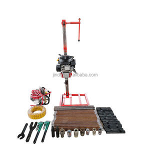 Equipo de Perforación Rotatorio Portátil de Diésel <span class=keywords><strong>para</strong></span> Uso en Perforación Geológica y de Roca, Máquina de Recolección de Muestras de Suelo - Product Image 2