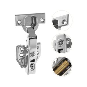 مفصلات خفية سهلة التركيب للأثاث بسعر الجملة، مفصلات قابلة للتعديل لأبواب خزائن المطبخ ذات إغلاق ناعم - Product Image 1