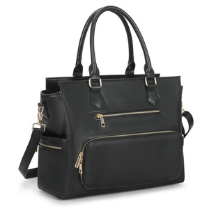 Bolso de Mano de Cuero PU Premium para Mujer, Bolso Térmico Impermeable para Lonchera - Product Image 1