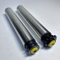 Ligne de convoyeur à rouleaux en acier inoxydable pour le transport de rouleaux non motorisés galvanisés avec composants de roulement à billes