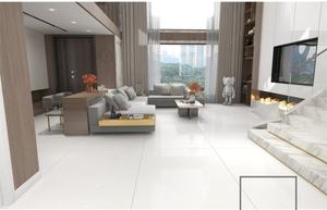 بلاط أرضي من البورسلين المطفي ذو مظهر رخامي رائج البيع لأثاث غرفة الطعام وسطح المطبخ - Product Image 2