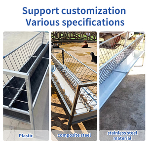 Nouvelle mangeoire et <span class=keywords><strong>abreuvoir</strong></span> pour chèvres en métal <span class=keywords><strong>galvanisé</strong></span>, modèle 2m pour bovins, chevaux, moutons - Product Image 2