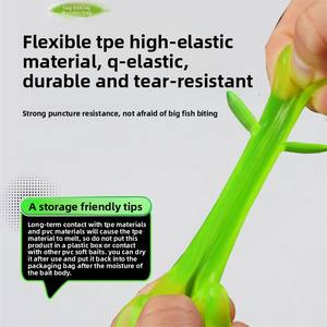 เหยื่อตกปลาเทียมคุณภาพสูงเหยื่อกบพลาสติกไบโอมิเมติกส์สำหรับปลาแบสและปลาดุกในแม่น้ำ - Product Image 4