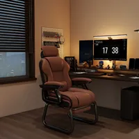 Sillón Minimalista Arqueado Portátil para el Hogar, Sillón Perezoso para Dormitorio (Tela)