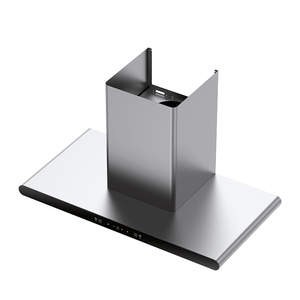 Campana extractora montada en la pared estilo Isla de alta calidad con Interruptor táctil Instalación de <span class=keywords><strong>chimenea</strong></span> de escape de succión grande para el hogar - Product Image 4