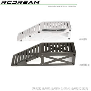 RCDream 1/18 1/24 Modèle de voiture, décorations de scène d'escalade, support de réparation de pont latéral simple pour essieu croisé, obstacle routier, unisexe, à partir de 14 ans - Product Image 5