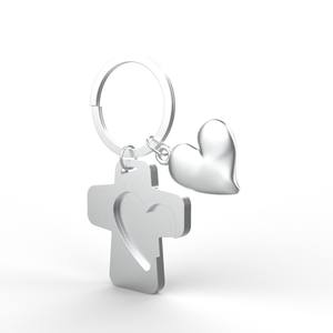 Hebilla de llave de corazón cruzada de aleación de Zinc, profesional, de diseño Popular, resistente al agua, para regalos - Product Image 6