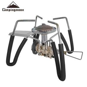 Campingmoon negro y rojo duradero elástico resistente al deslizamiento funda de tubo de manguera de silicona para pies de estufa de <span class=keywords><strong>Camping</strong></span> de Gas butano portátil - Product Image 3