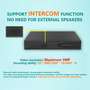 High Quality 5MP 10ch NVR Ip Camera <strong>Recorder</strong> 1u Hd Security Camera System <strong>Network</strong> Video <strong>Recorder</strong> - Product Image 4