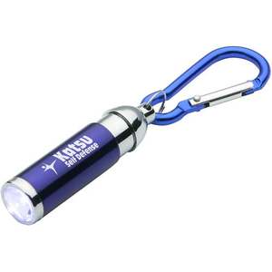 LED Carabiner Clip Keychain Portable Bright Emergency Light Outdoor Camping Safety Promotional Corporate Gifts Custom Logo