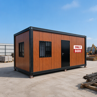 Maison préfabriquée en conteneur à montage rapide, maison modulaire en kit