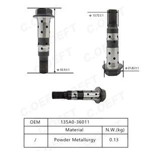 Lexus için yeni otomobil parçaları eksantrik mili konum aktüatör Solenoid vana merkezi valve135A0-36011 - Product Image 3