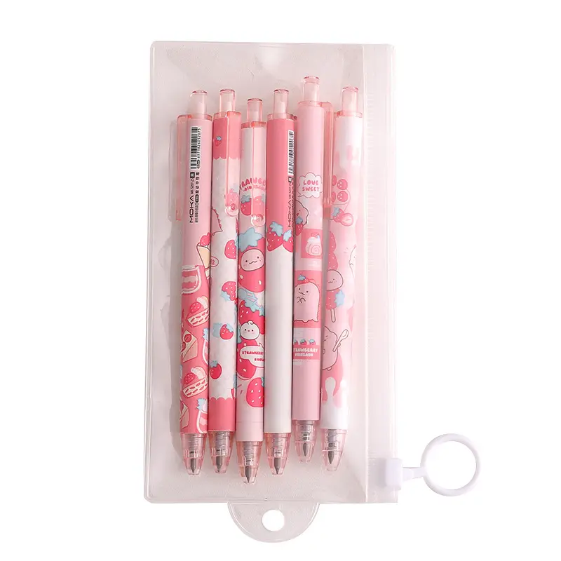 Cartoon Bear Eternal Pencil Kawaii Stationery Pencil Student Painting Pen Set