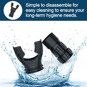 Akciğer solunum eğitmen egzersiz taşınabilir derin solunum direnci akciğerler için spor solunum egzersiz cihazı - Product Image 5