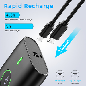 Benutzerdefinierte Powerbank 10000mAh Externer Akku-Ladegerät Mini-Powerbank Tragbares Ladegerät Powerbank - Product Image 4