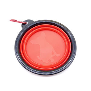 Toptan yüksek kalite evcil hayvan kaseleri katlanır köpek maması kaseleri standı ile - Product Image 4