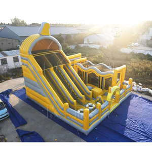 Aire de jeux gonflable pour enfants en plein air thème canard en caoutchouc commercial équipement de parc aquatique énorme parc aquatique gonflable pour locations - Product Image 3