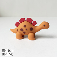 Schattige dieren Happy Birthday 3D dinosaurus thema taartdecoraties voor babyshower taartdecoratie