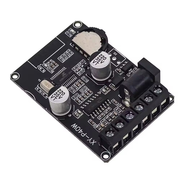 BT 5.0 Stereo Audio Power Amplifier Board 40Wx2 BT Receiver DC 12/24V Supply XY-P40W