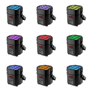 Sạc 6in1 trường hợp chuyến bay pin LED mệnh ánh sáng rgbwa + UV 6in1 9*10 Wát không dây DMX sân khấu đám cưới mệnh Đảng Pro DJ tổ chức sự kiện chiếu sáng - Product Image 4