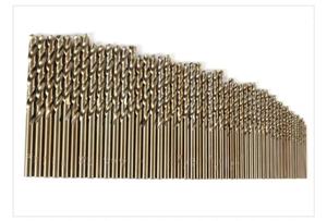51Pcs <b>Drill</b> Set HSS-Co Jobber Length Bits Hard Case Stainless Steel Wood Drilling T9113 1-6mm M35 51Pcs <b>Drill</b> Set HSS-Co Jobber - Product Image 2