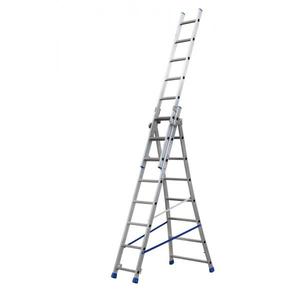 GIERRE - ALSP307 Escalera extensible asimétrica de 3 secciones-EAN 8013186244177 ESCALERAS TRANSFORMABLES - Product Image 1