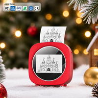 Imprimante thermique pour enfants, cadeau de Noël, imprimante portable sans fil sans BPA, mini imprimante, cadeaux de Noël, cadeaux d'anniversaire