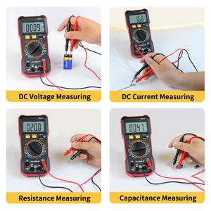Fonctions complètes 2000 comptes multimètre numérique DMM DC AC multimètre numérique multi-testeur numérique avec grand affichage LCD - Product Image 6