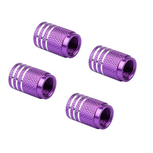Bouchons de valve en alliage d'aluminium pour pneus de voiture, embouts de valve sans chambre à air en métal, embouts de valve américains en acier inoxydable multicolores - Product Image 2