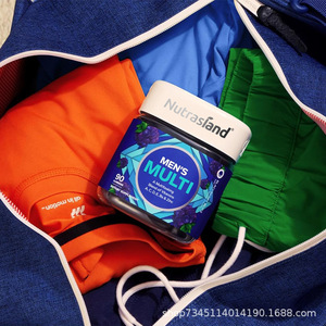 Suplemen Diet Kompleks Multivitamin Permen Jeli Pria Laris untuk Energi & Dukungan Imunitas Pereda Stres 60 Buah - Product Image 2