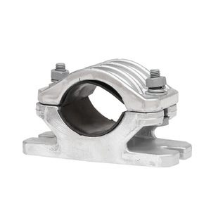 Pince de fixation de câble monobrin avec base JGWD-1 en alliage d'aluminium et acier rigide haute tension - Product Image 3