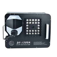 Machine à fumée MOKE 1500W avec 24 LED de 3W, projecteur de brouillard DMX télécommandé pour soirées, clubs, DJ et scènes