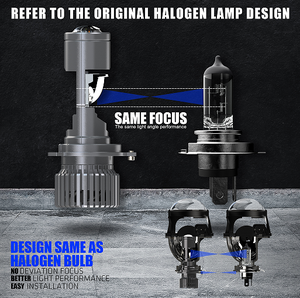 <span class=keywords><strong>Oferta</strong></span> al por Mayor de Mini Proyectores Bi-led OEM Personalizados, 200W 38000Lm 6500K, Luces LED para Automóviles con Lente, CANbus 6500K H4 CSP3570, 2 Años de Garantía - Product Image 6