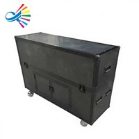 Boîtier de transport personnalisé Goodcase pour moniteur plasma, robuste, avec levage automatique, pour écrans TV LED LCD de 55'' et 70''