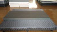 Matelas d'écolier de salle de bain, vente en gros, imperméable, en mousse, bon marché, sans fermeture éclair, pour projet chic