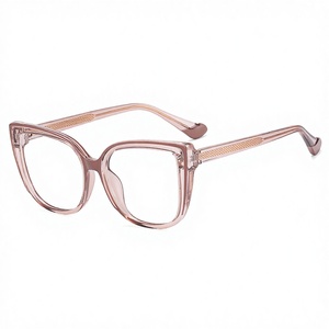 Cat Eye Frame Shape <span class=keywords><strong>Computer</strong></span> brille Hochwertige Anti Blue Light Transparente Leopard Damen brille Classic Style Brille - Product Image 5