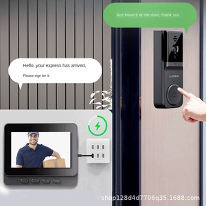 Vesafe 1080p không thấm nước video cửa điện thoại với OLED hiển thị & tuya App tương thích-nhôm xây dựng - Product Image 2