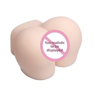 Yumei Masturbateur Masculin Réaliste Grand Fessier, Moule de Vagin et de Fesses Féminins Ultra-Realiste, Jouet Sexuel Adulte Alimenté par Piles Modèle T041