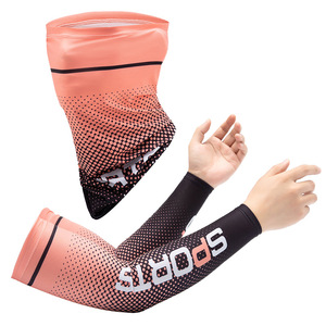 Manguitos de seda fría para <span class=keywords><strong>brazos</strong></span>, protección deportiva antideslizante para exteriores - Product Image 2