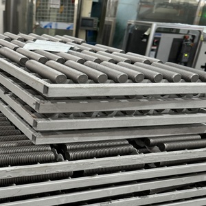 Tige filetée intégrale en acier noir oxydé haute résistance DIN 976-1 DIN 975 ASME B 18.31.2 4.8 8.8 10.8 12.8 M4-M100 - Product Image 6