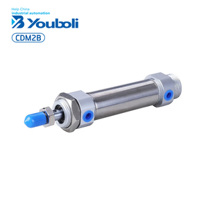 YBL CDM2B Mini 20/25/32/40mm Cylindre pneumatique rond à Double Action Pièces pneumatiques en acier inoxydable petites et efficaces - Product Image 4