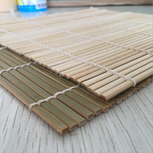 Alfombrilla de bambú de calidad superior para comida, Makisu, <span class=keywords><strong>Sushi</strong></span>, enrollable - Product Image 3