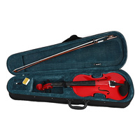 Wholesale Factory Made Solid Wood Polished Violin with Multi Colors Available, High Quality Musical Instrument for Practice
